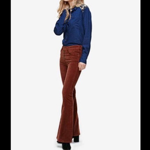 Free People Denim - Free people flare chords